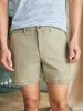 Coastline Stretch Chino Short (6" Inseam) - Mountain Olive sold by Faherty