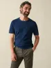 Short-Sleeve Indigo Pocket Tee - Midnight Wash sold by Faherty