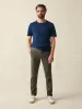 Short-Sleeve Indigo Pocket Tee - Midnight Wash sold by Faherty
