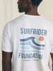 Short-Sleeve Surfrider Sunwashed Pocket Tee - White sold by Faherty