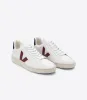 VEJA Women's V-12 - Extra White Marsala Nautico sold by Faherty