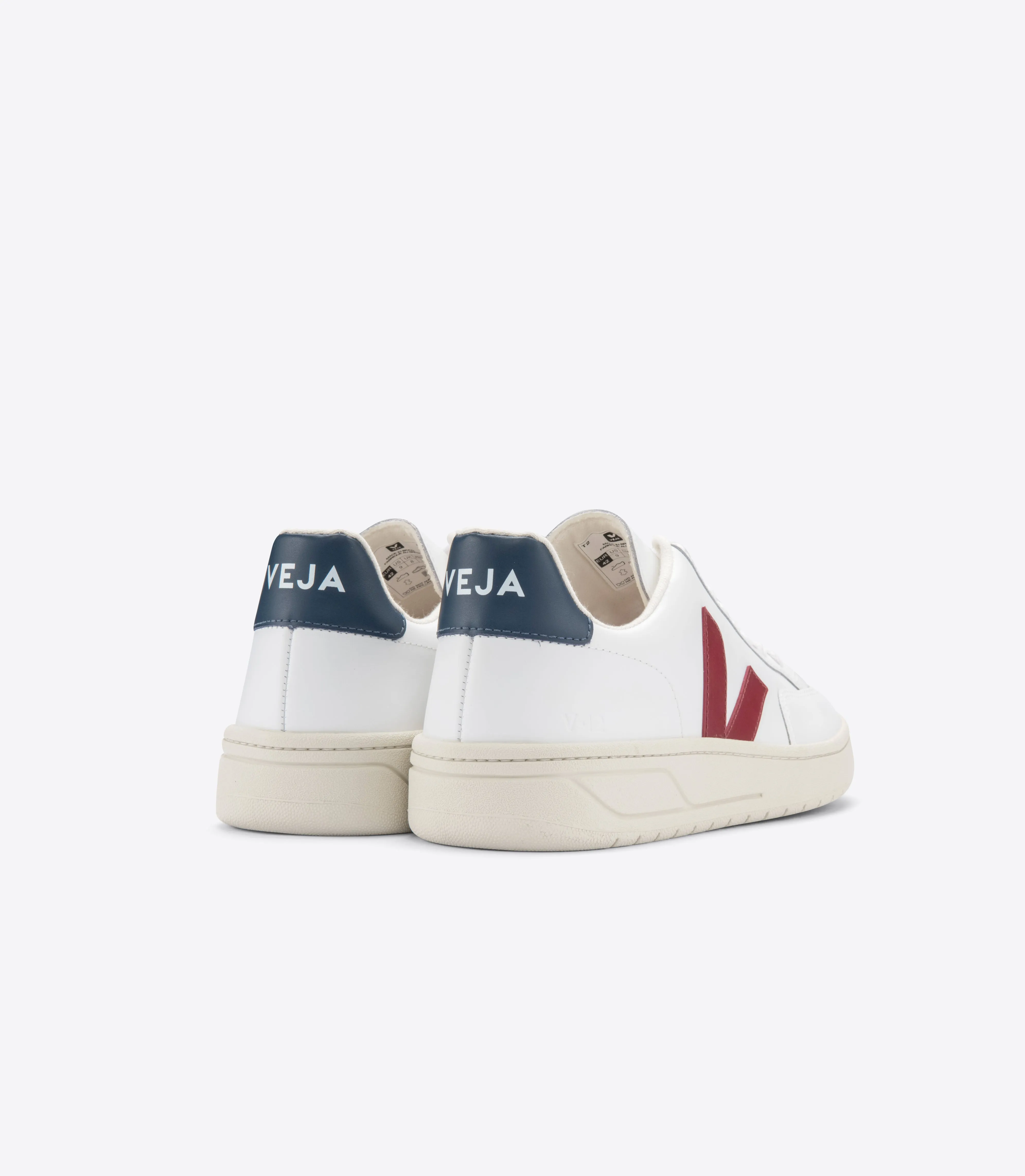 VEJA Women's V-12 - Extra White Marsala Nautico sold by Faherty product image thumbnail 3