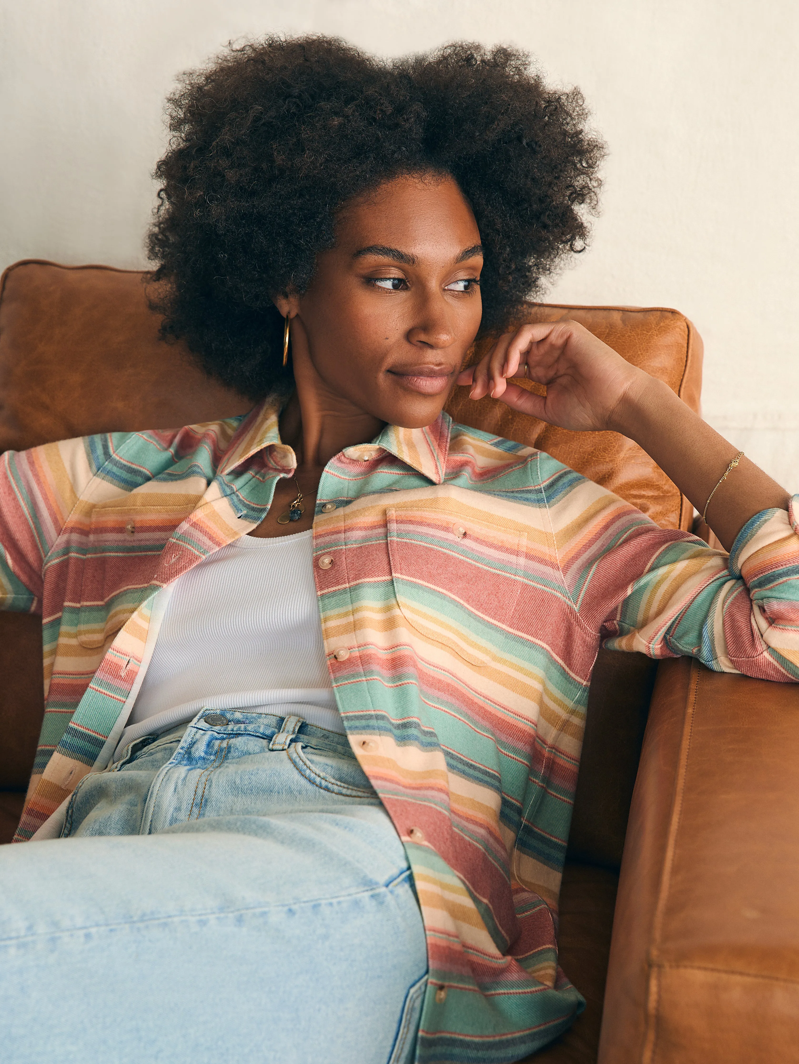 Legend™ Sweater Shirt - Sunset Canyon sold by Faherty product image thumbnail 5