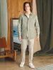Sunwashed Chambray Shirt - Desert Olive sold by Faherty