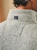 Sweater Fleece Quarter Zip - Light Granite sold by Faherty