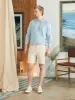 Coastline Stretch Chino Short (8" Inseam) - Stone sold by Faherty