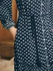 Orinda Long Sleeve Maxi Dress - Lotus Floral Print sold by Faherty