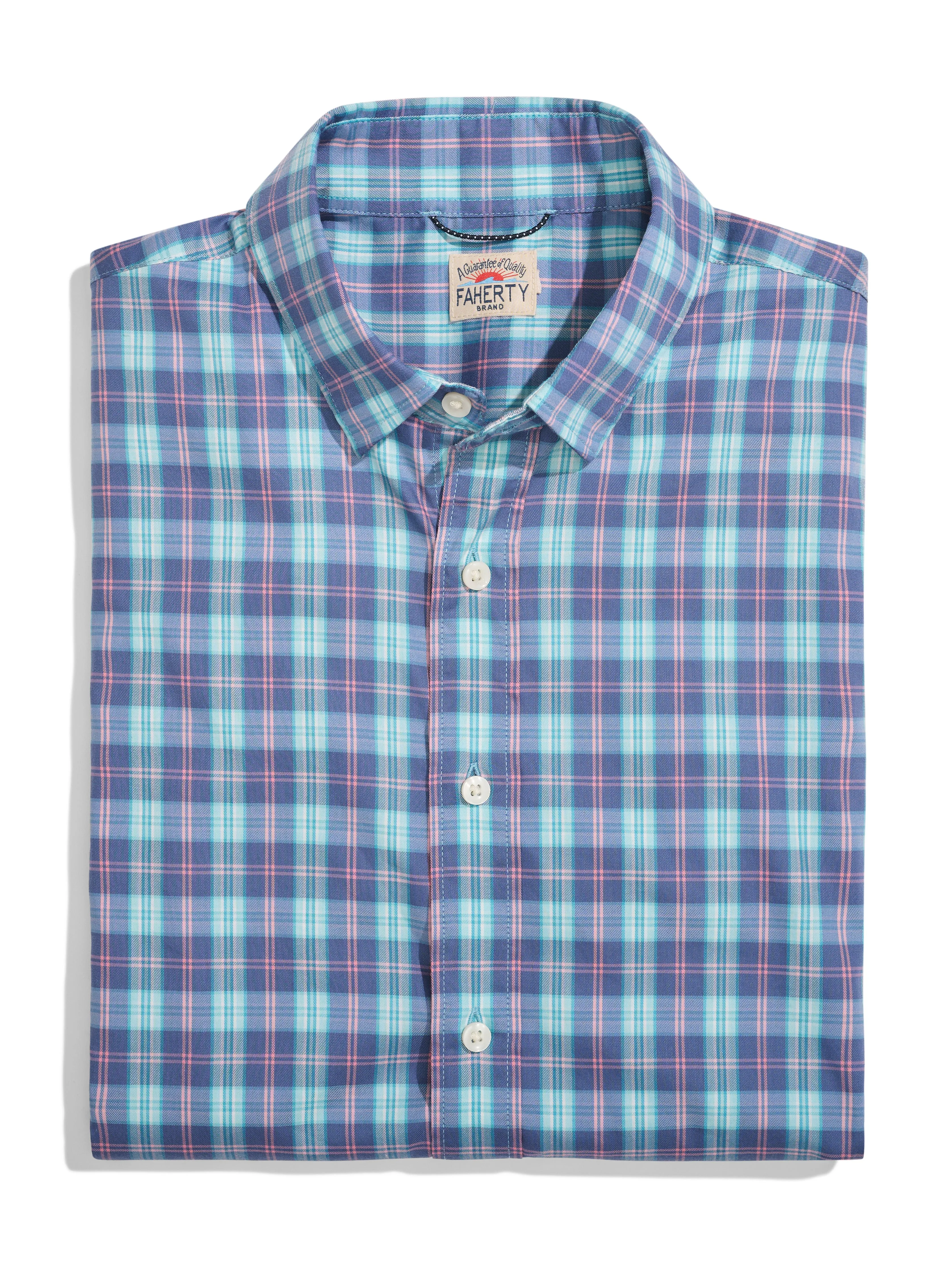 Movement™ Shirt (Tall) - Ocean Drive Plaid sold by Faherty