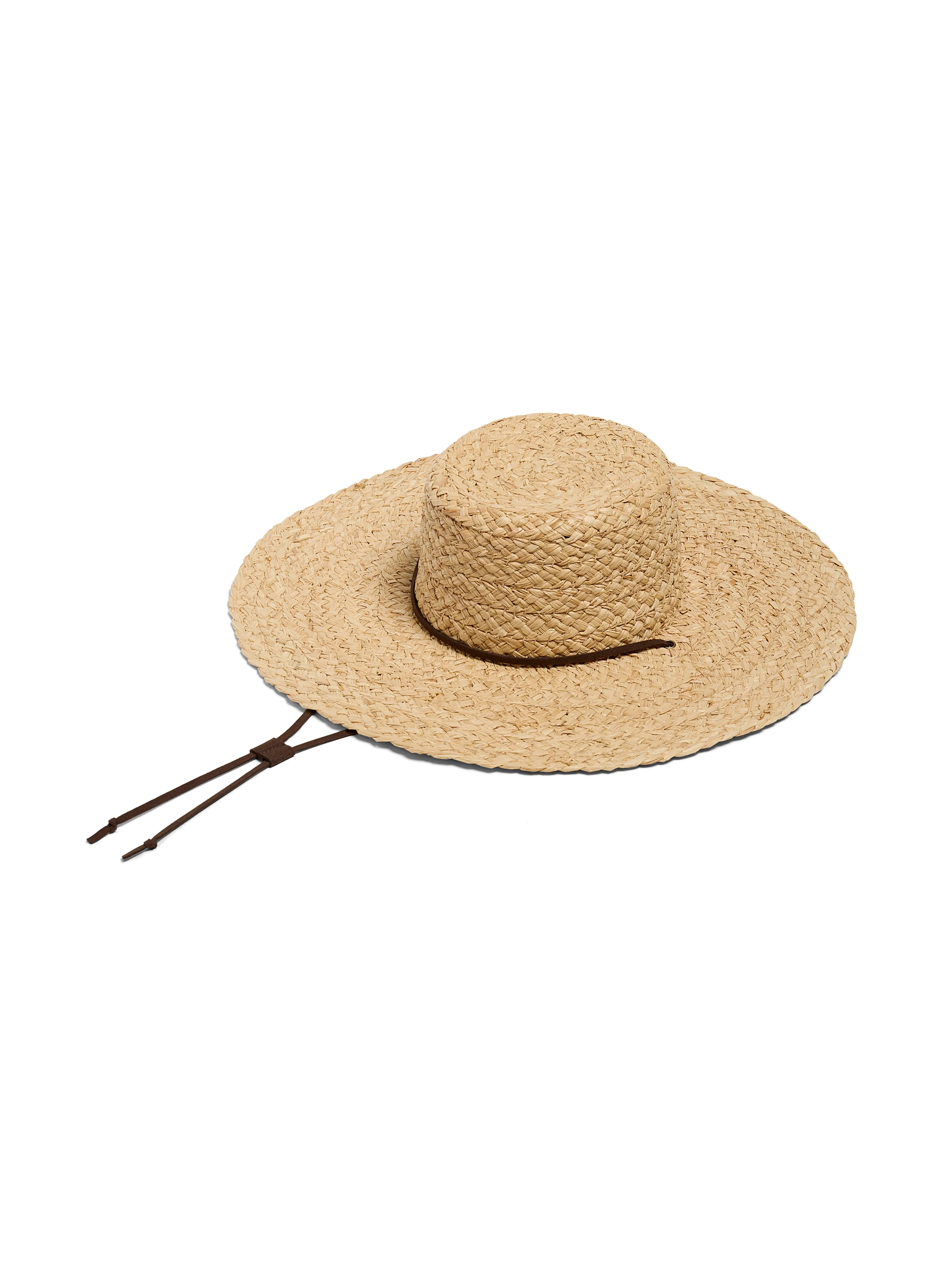 Raffia Lifeguard Hat - Natural sold by Faherty product image thumbnail 3