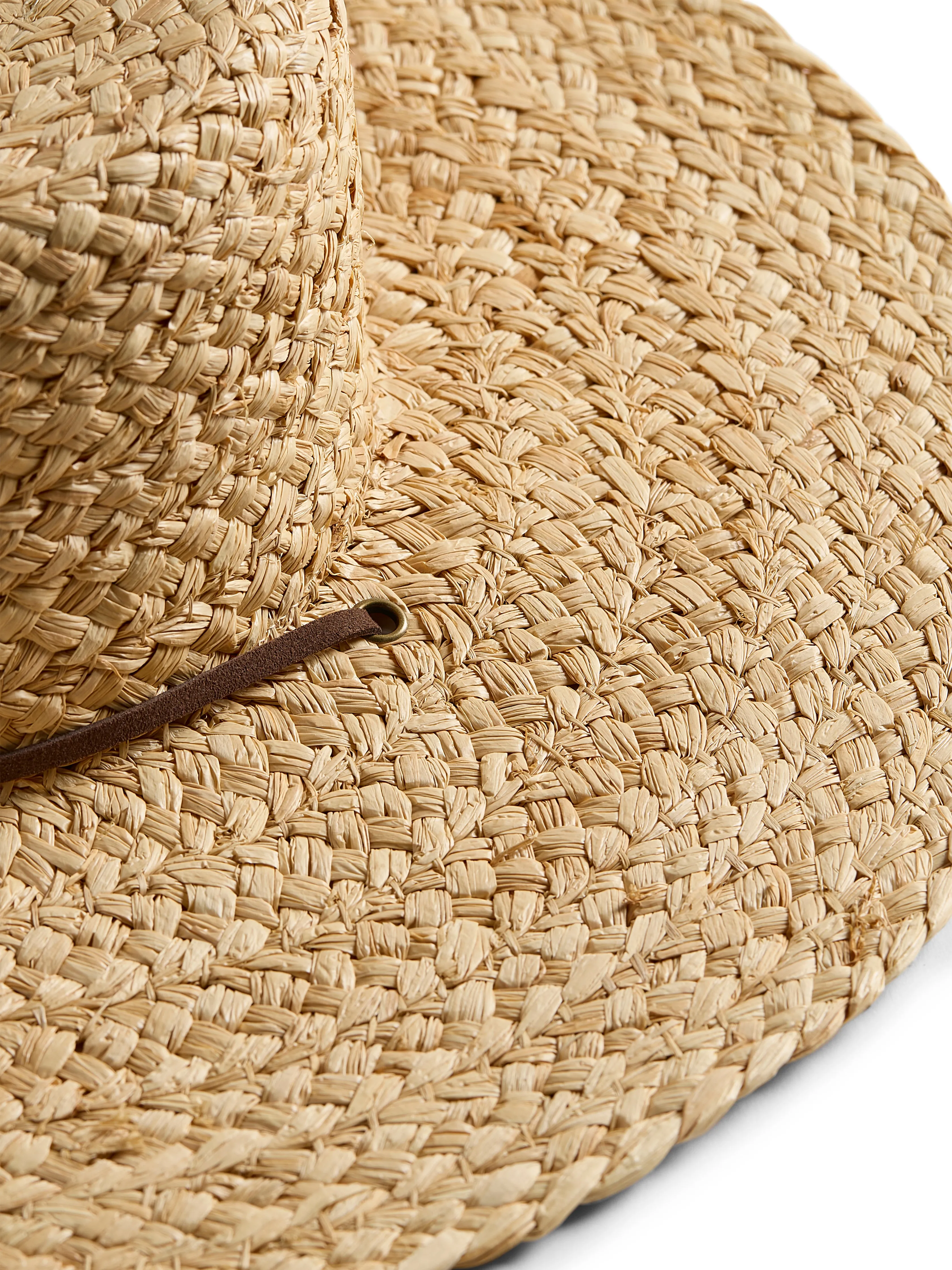 Raffia Lifeguard Hat - Natural sold by Faherty product image thumbnail 2