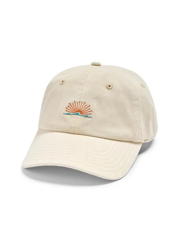 Sunwashed Baseball Hat - River Stone sold by Faherty