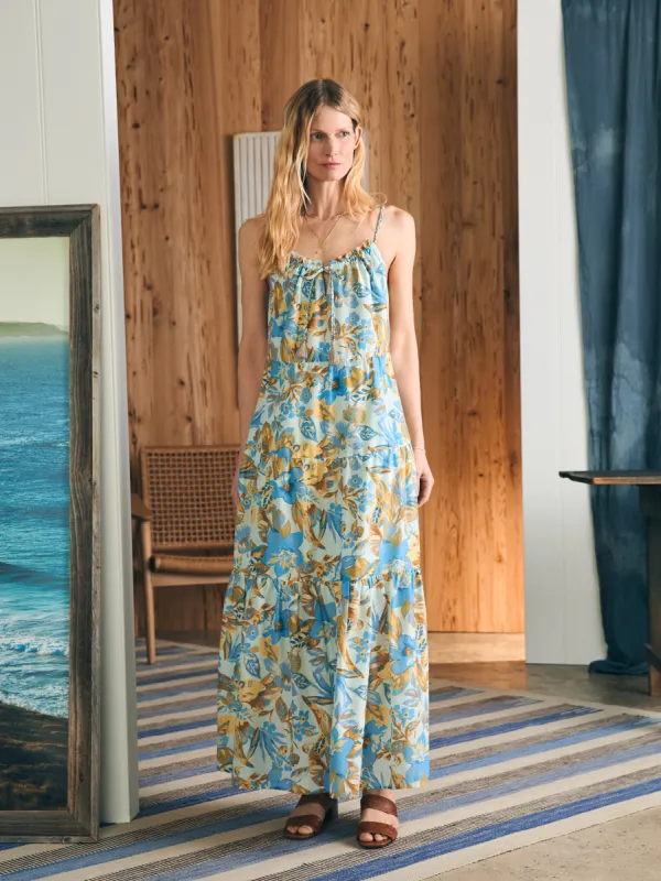 Sun Chaser Maxi Dress - Paradise Blossom sold by Faherty