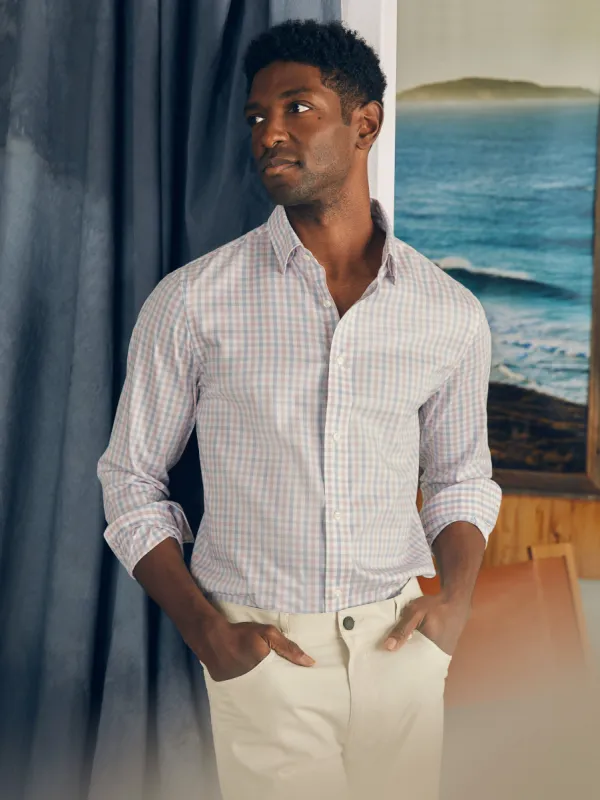 Movement™ Dress Shirt - Rose Bay Gingham sold by Faherty