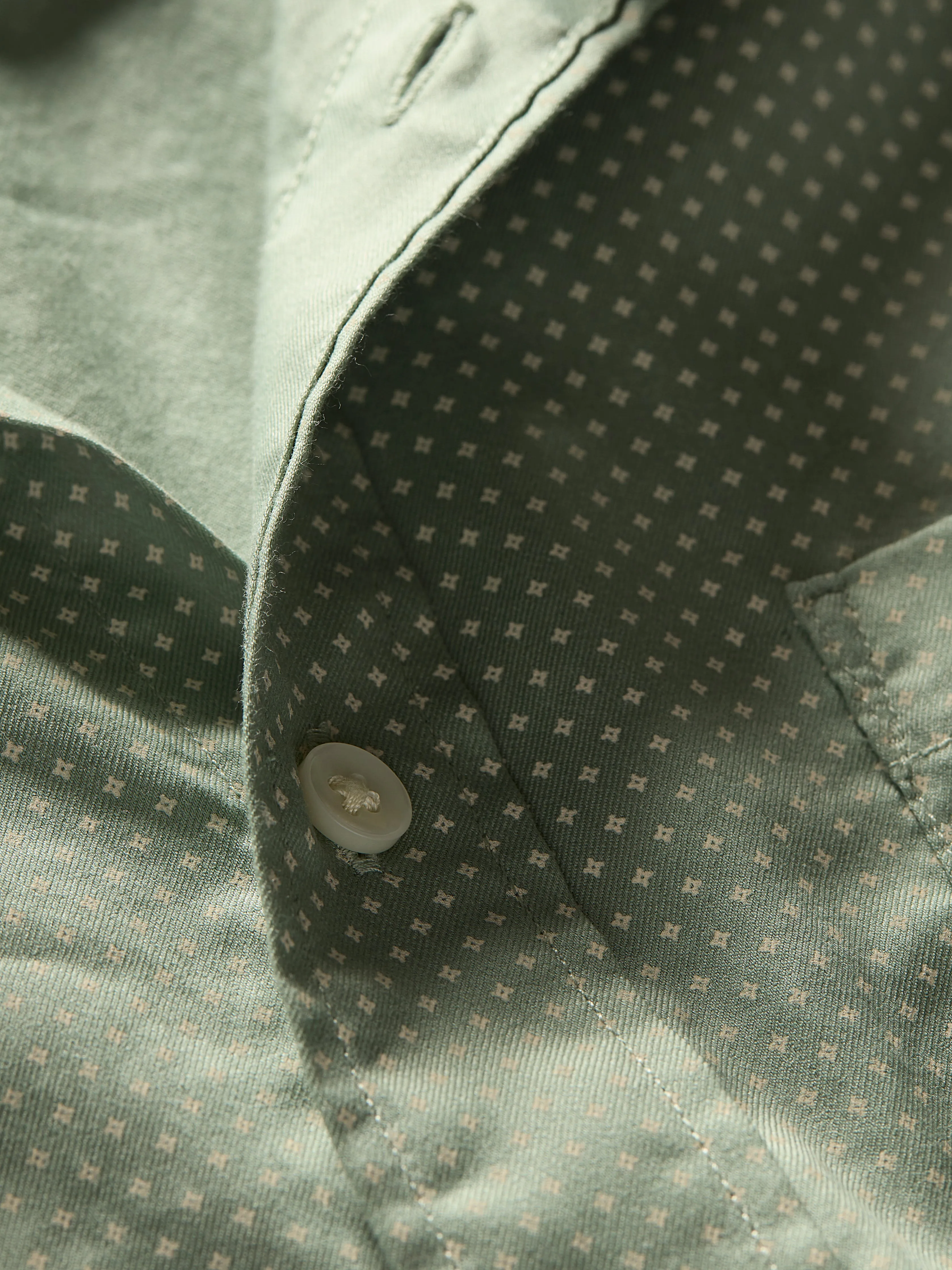 Movement™ Short-Sleeve Shirt - Sage Meridian Print sold by Faherty product image thumbnail 3