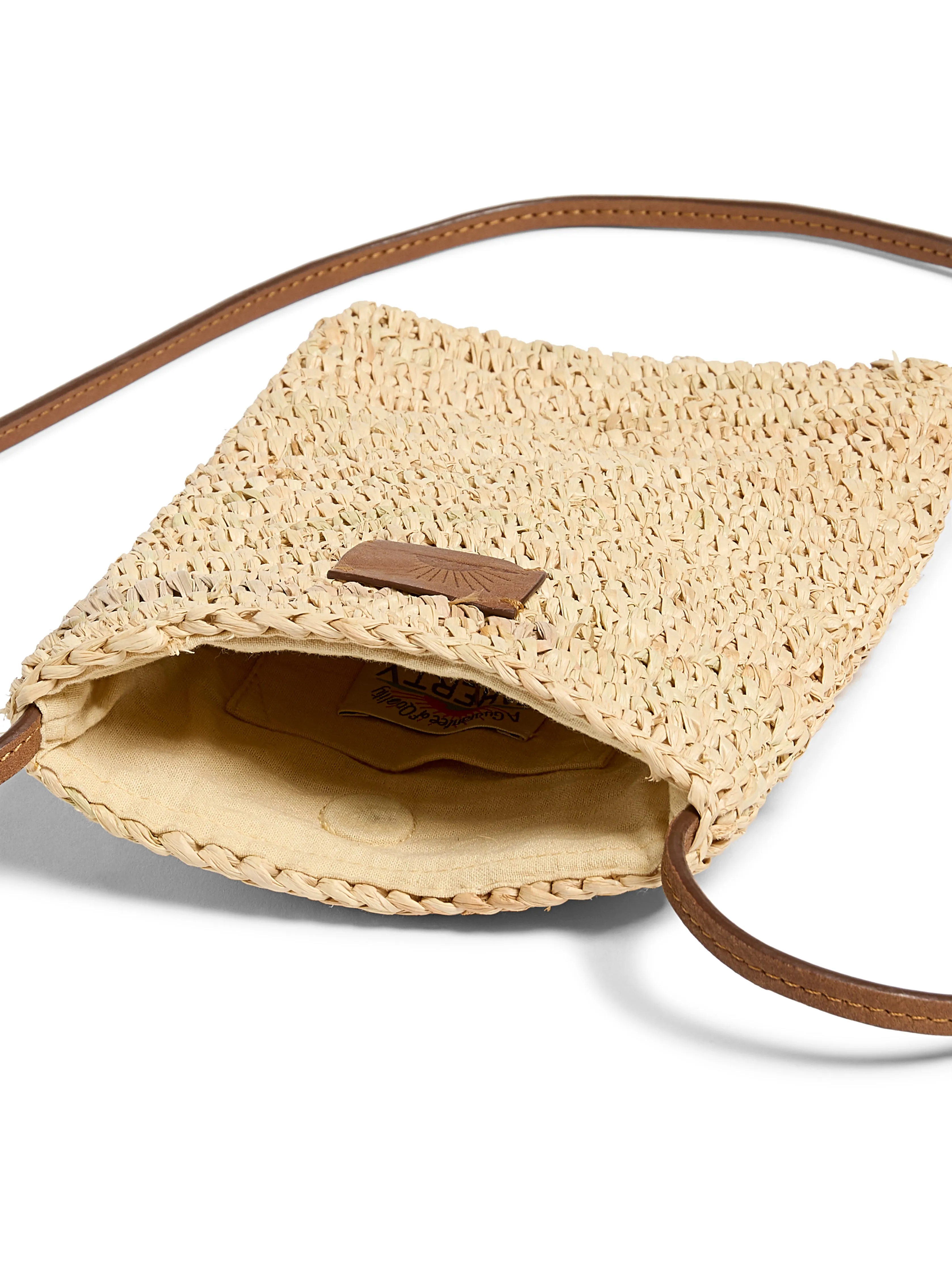 Raffia Phone Bag - Natural sold by Faherty product image thumbnail 3