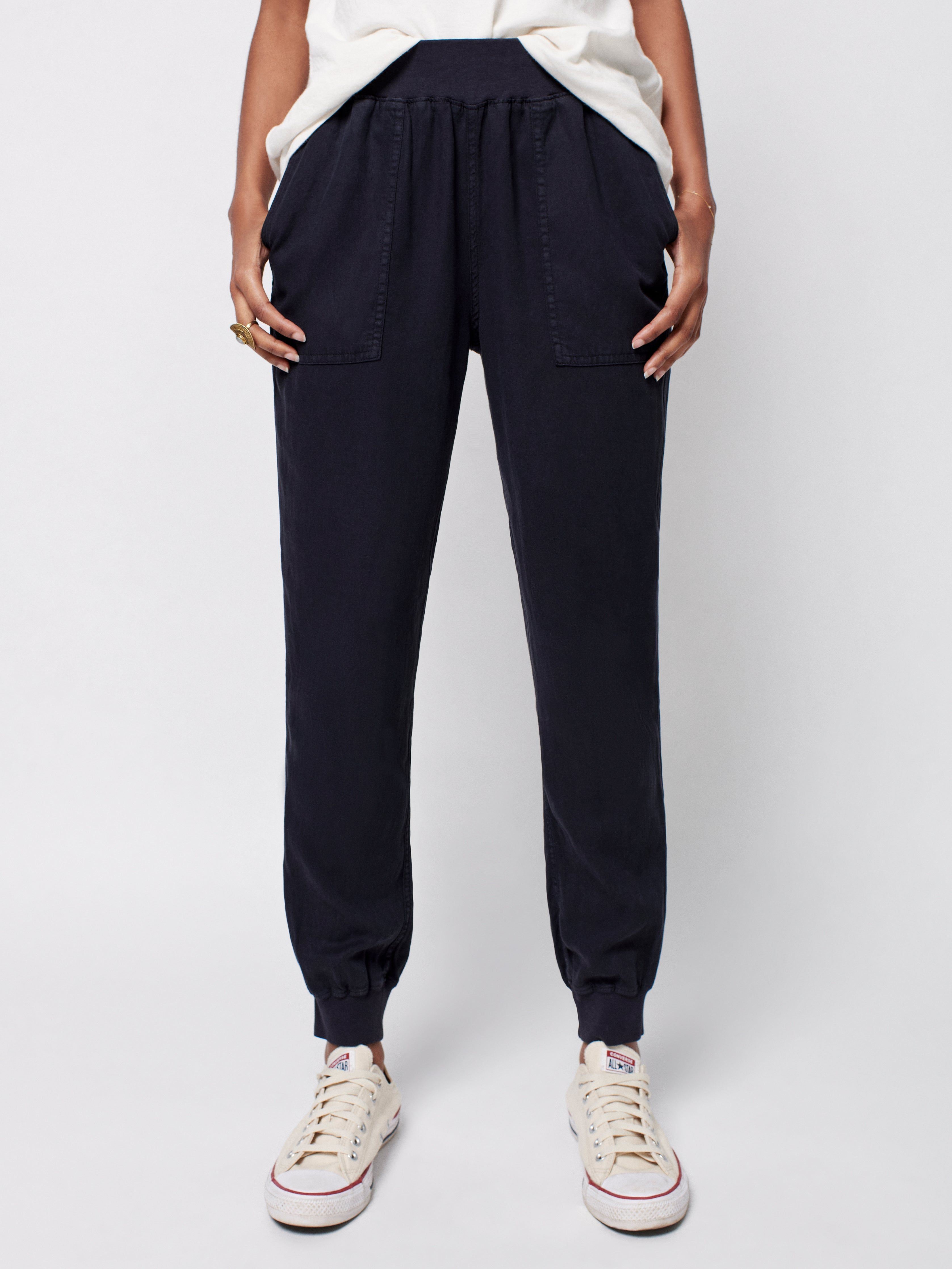 Arlie Jogger - Washed Black sold by Faherty product image thumbnail 5