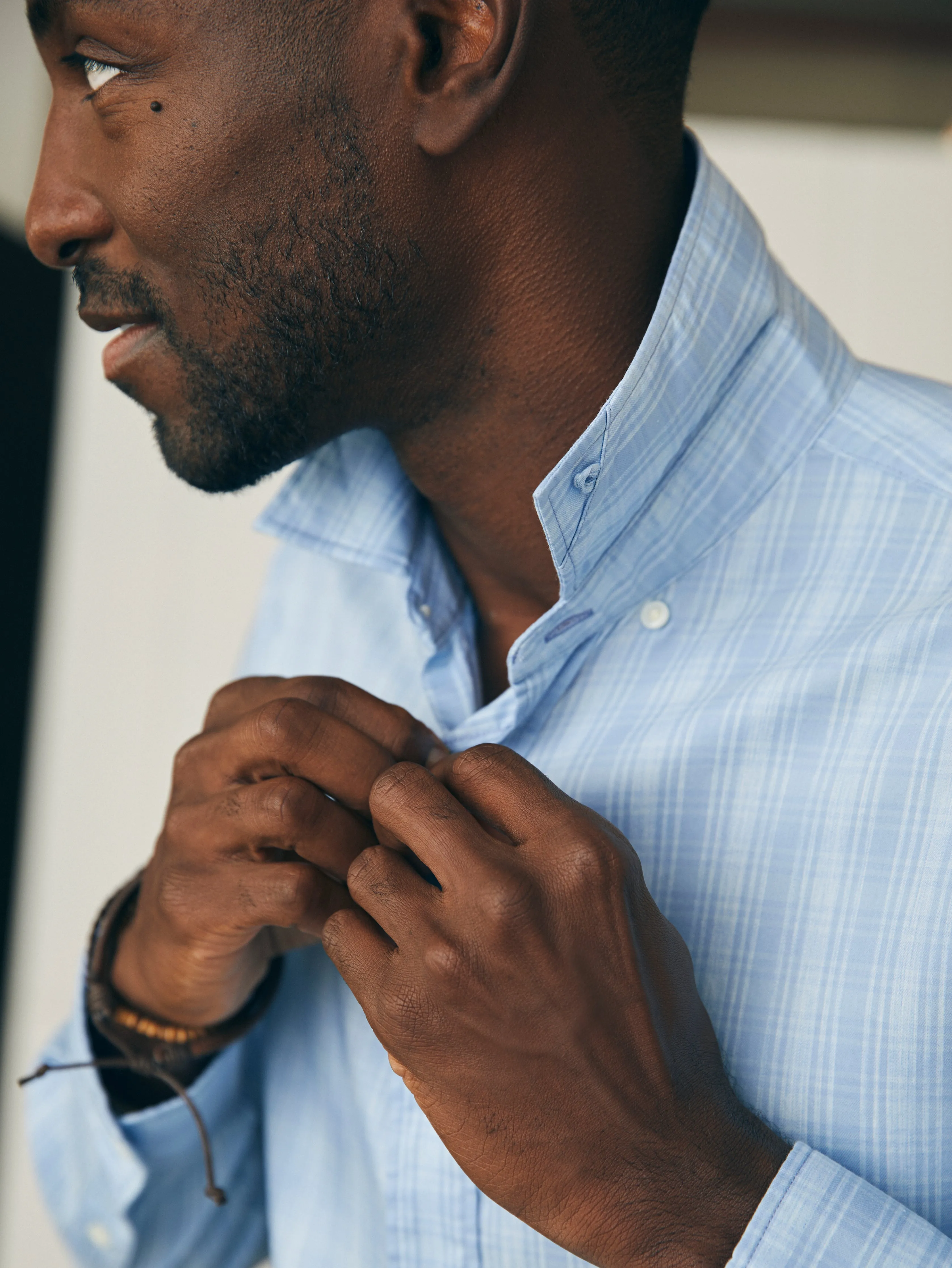 Movement™ Shirt (Tall) - Ice Falls Plaid sold by Faherty product image thumbnail 4