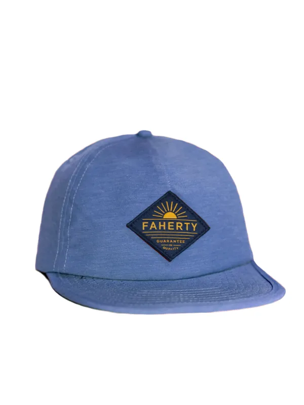 All Day Front Seam Hat - Navy sold by Faherty