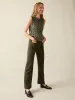 Stretch Terry Patch Pocket Pant - Forest Olive sold by Faherty