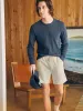 Essential Italian Knit Cord Short (6" Inseam) - Stone sold by Faherty