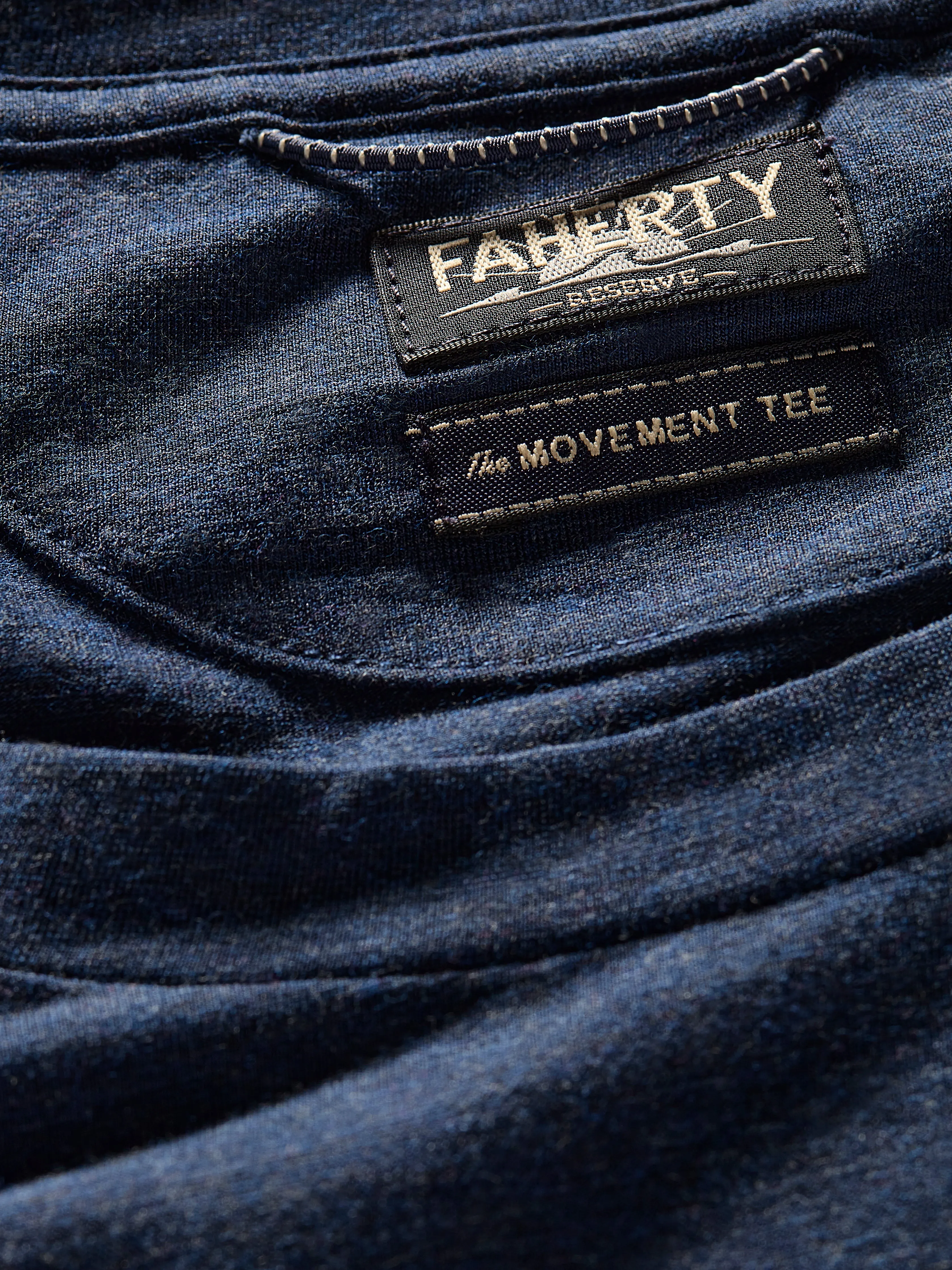 Movement™ Short-Sleeve T-Shirt - Great Falls Heather sold by Faherty product image thumbnail 3