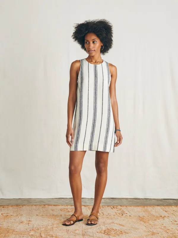 Carini Dress - Santa Cruz Stripe sold by Faherty