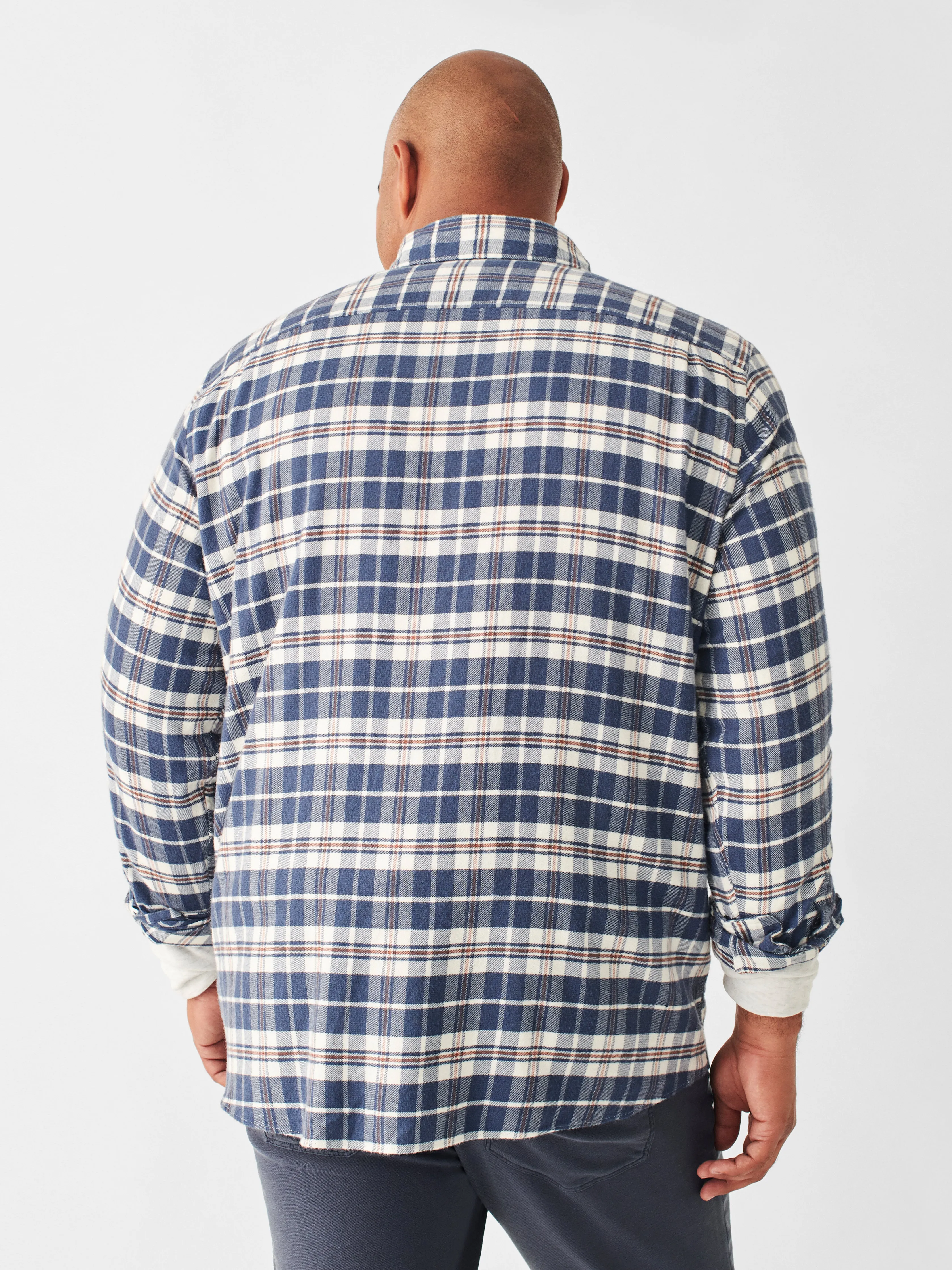 The Movement™ Flannel (Tall) - Rainier Plaid sold by Faherty product image thumbnail 3