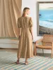 Havana Dress - Butternut Ditsy Floral sold by Faherty