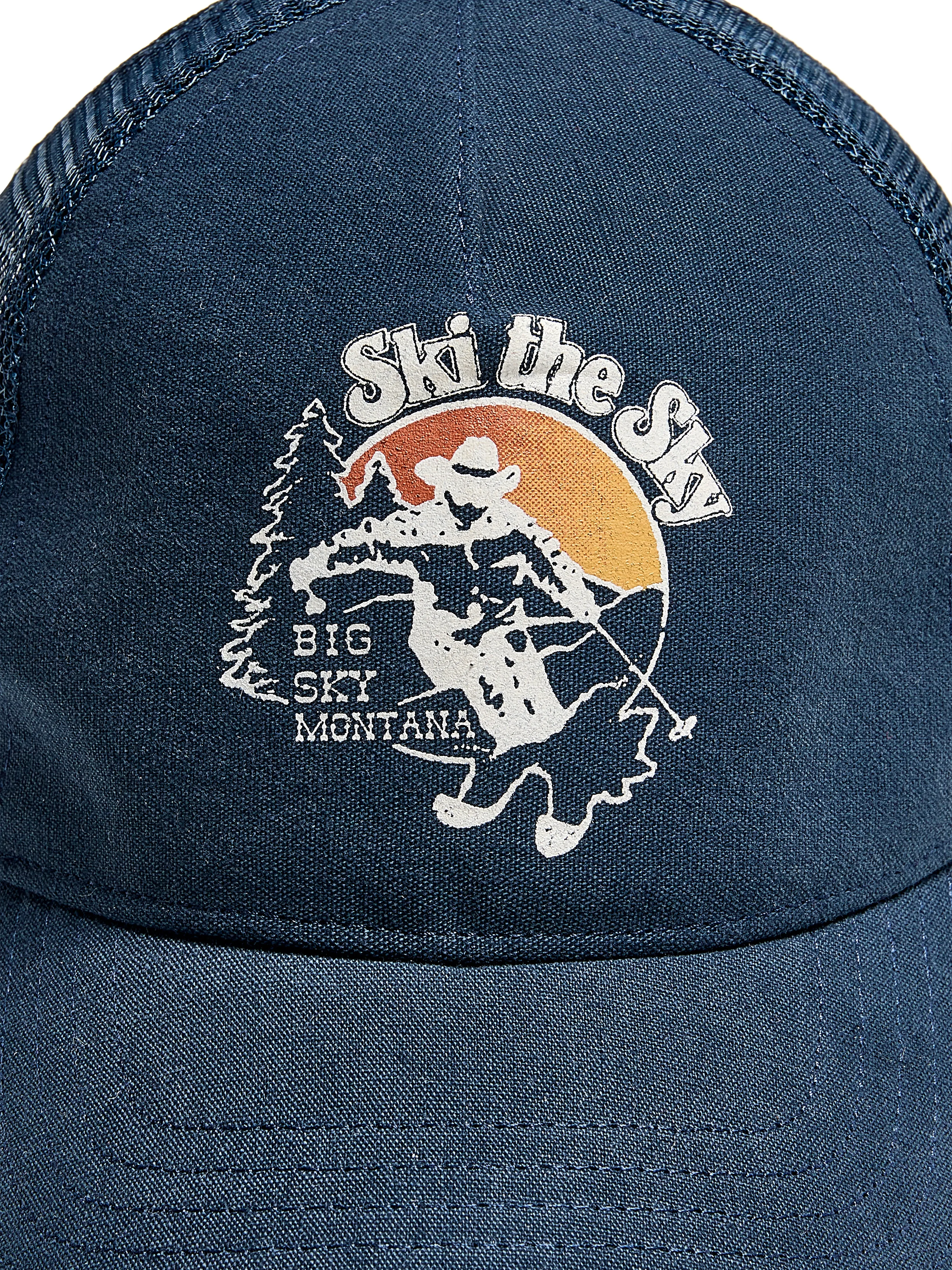 Big Sky Ski The Sky Hat - Navy sold by Faherty product image thumbnail 2