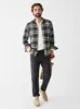 Legend™ Sweater Shirt - Charcoal Bone Plaid sold by Faherty