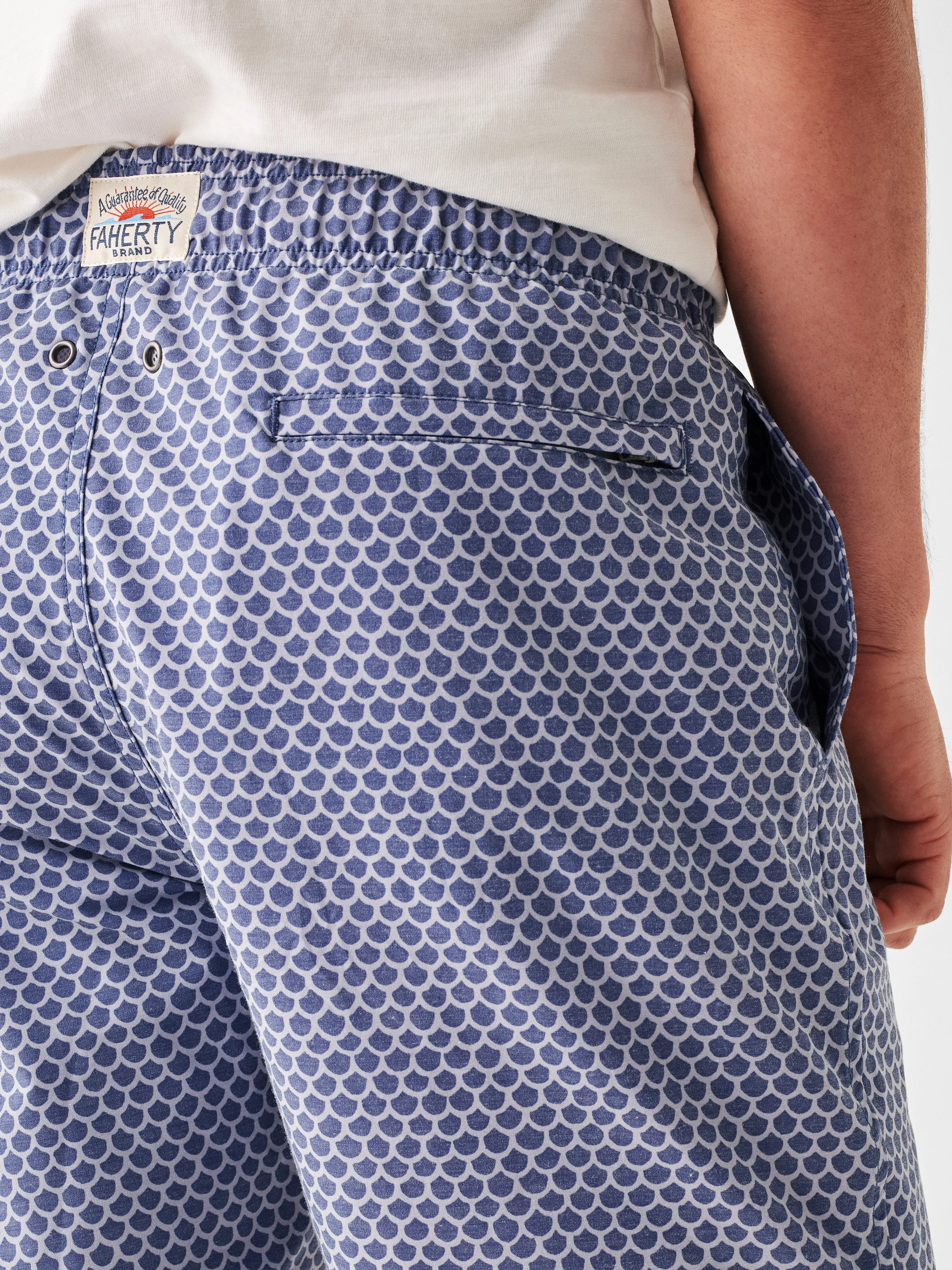 Beacon Trunk (7" Inseam) - Fishscale Batik sold by Faherty product image thumbnail 4