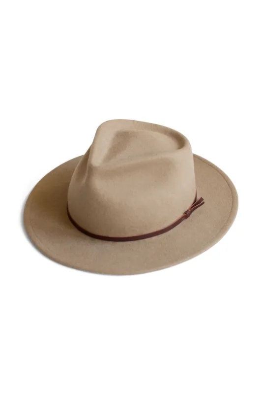 Yellow 108 Eastwood Hat - Putty sold by Faherty