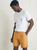 Essential Linen Short (6.5" Inseam) - Sunset Gold sold by Faherty