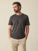 Sunwashed Pocket Tee - Washed Black sold by Faherty