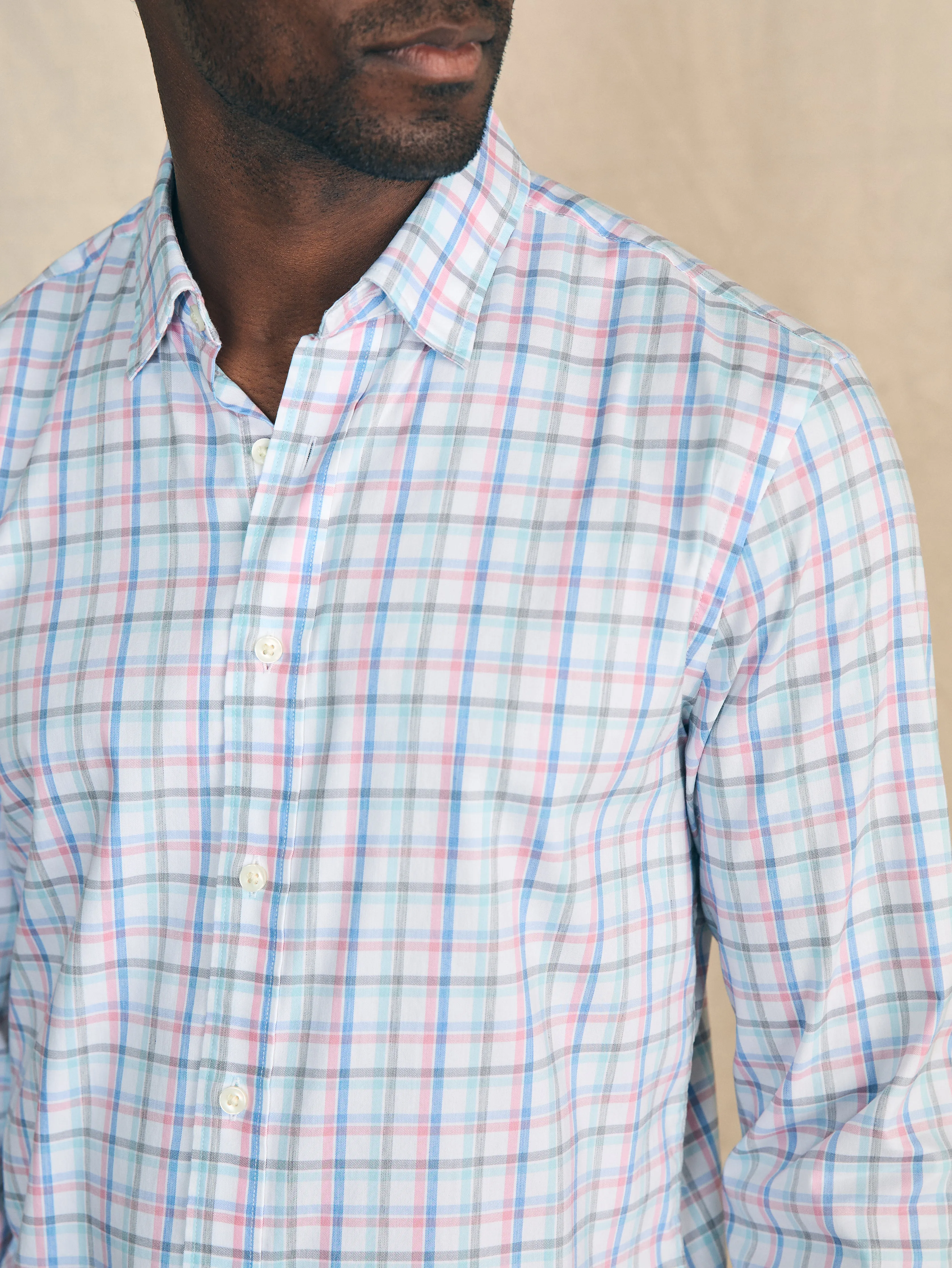 Movement™ Shirt - Bliss Drive Plaid sold by Faherty product image thumbnail 2
