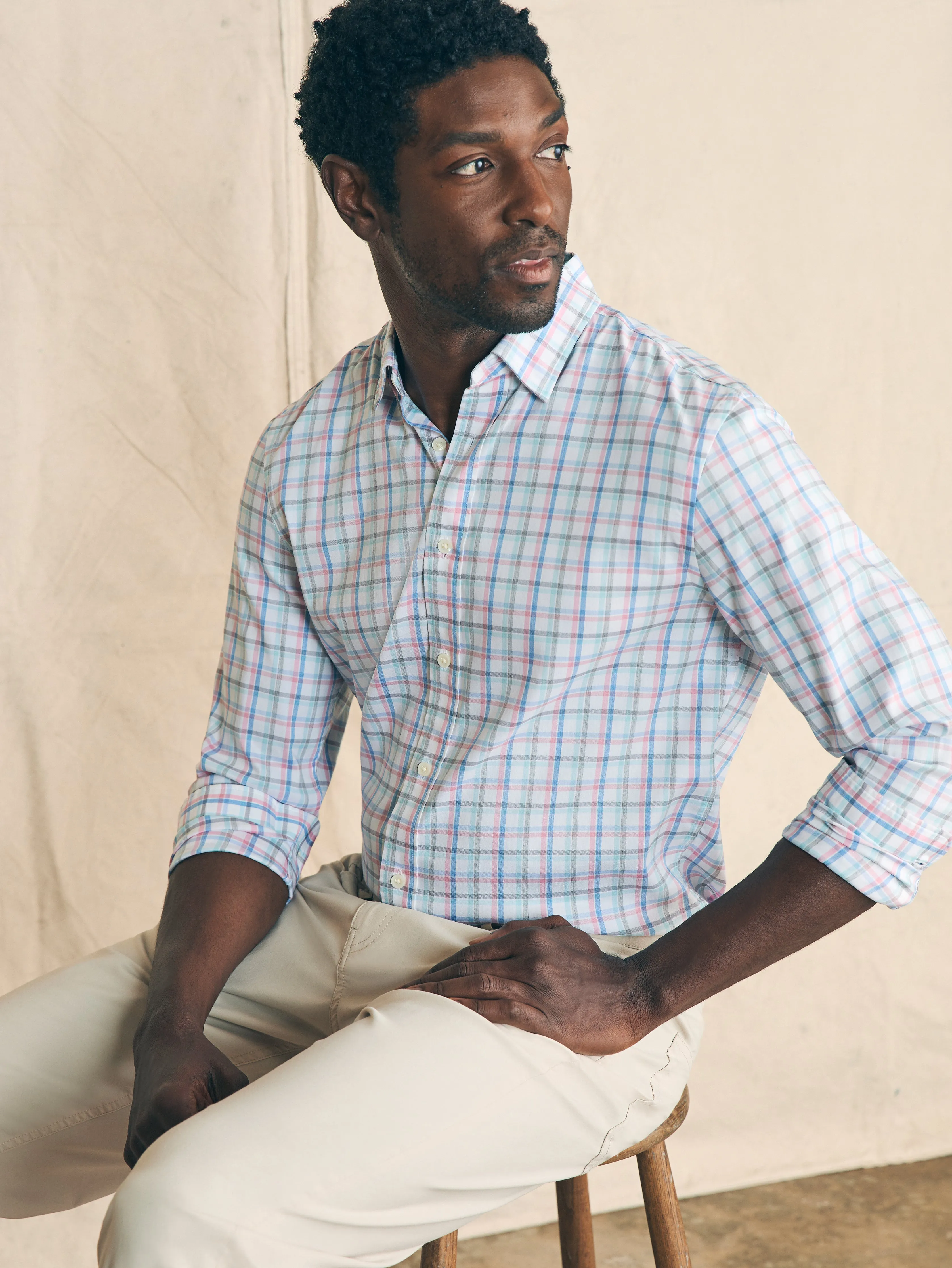 Movement™ Shirt - Bliss Drive Plaid sold by Faherty