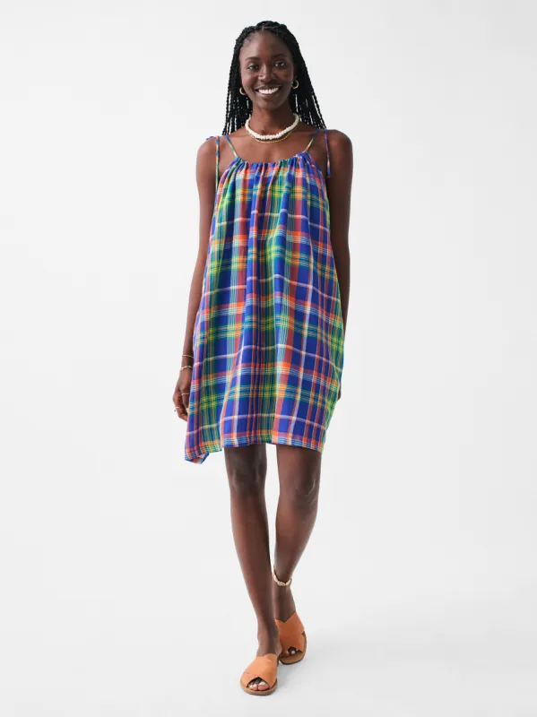 Albertine Cini Cover Up - Madras sold by Faherty