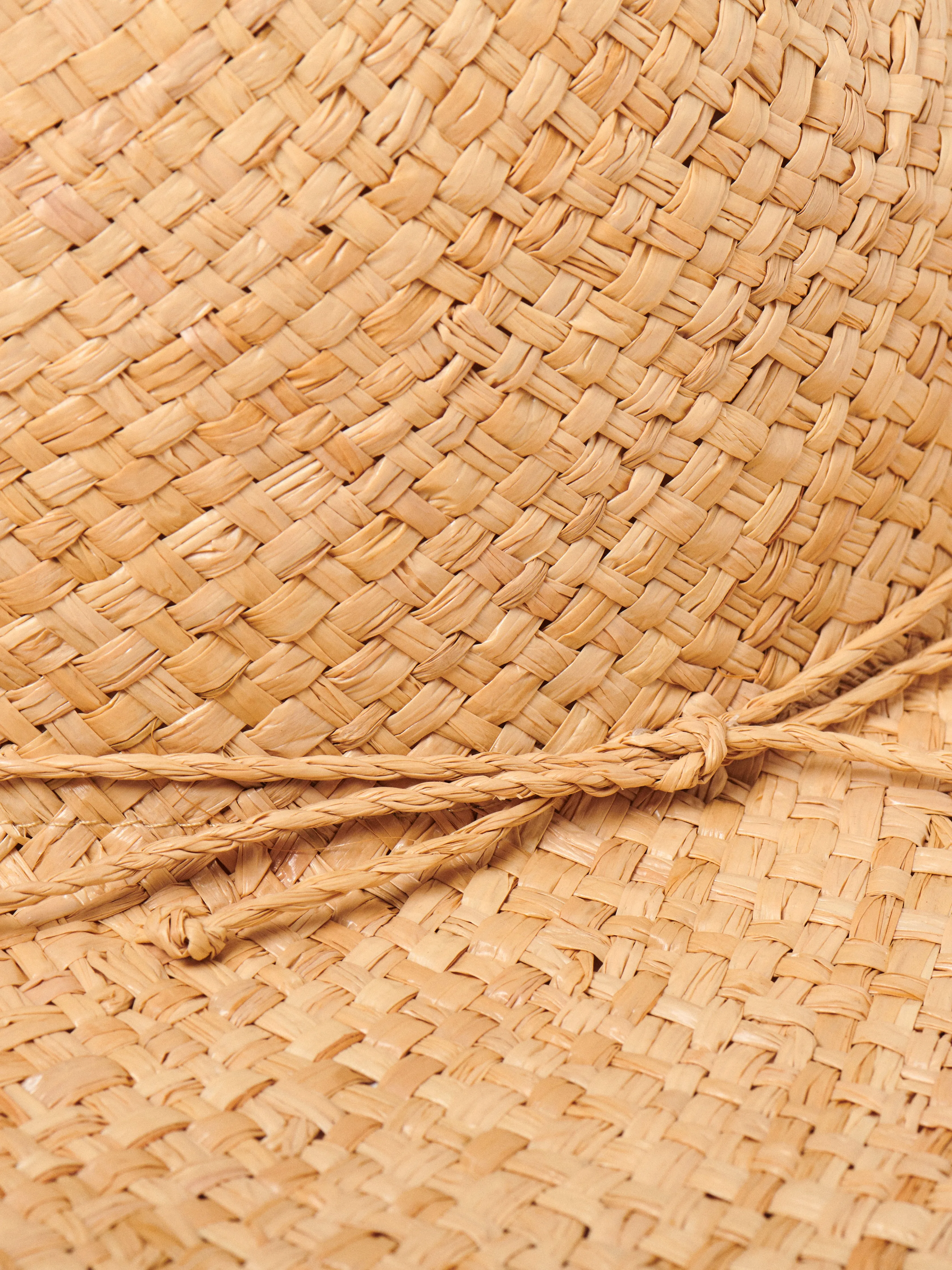 Rancher Raffia Hat - Natural sold by Faherty product image thumbnail 2