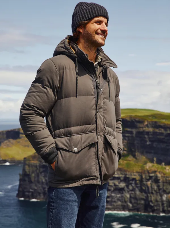 Expedition Down Parka - Faded Black sold by Faherty