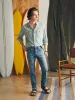 Sunwashed Knit Shirt - Hull Teal sold by Faherty