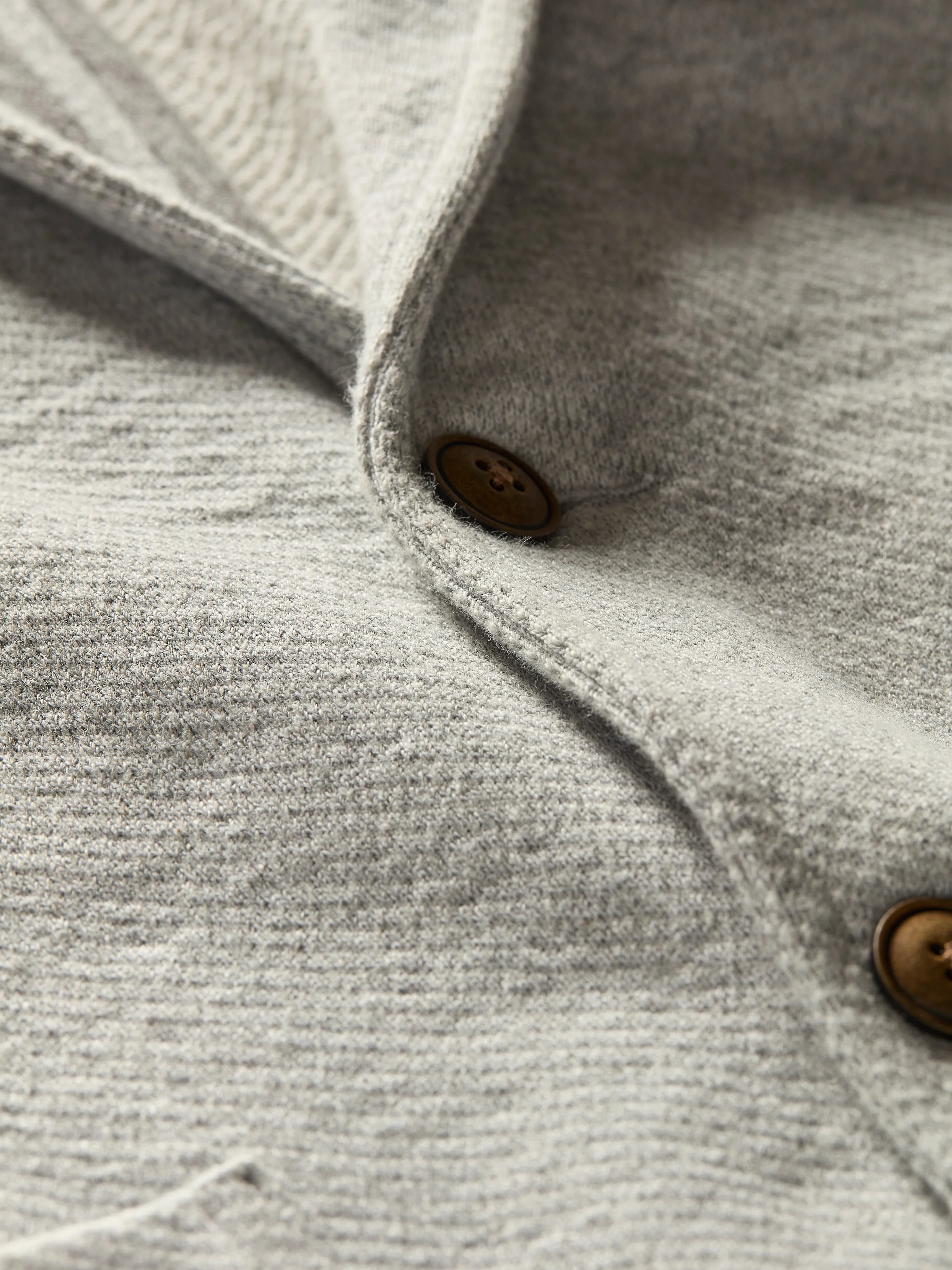 Inlet Knit Blazer (Short) - Heather Grey sold by Faherty product image thumbnail 4