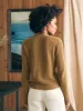Miramar Linen Cardigan - Antique Bronze sold by Faherty