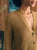 Miramar Linen Cardigan - Antique Bronze sold by Faherty