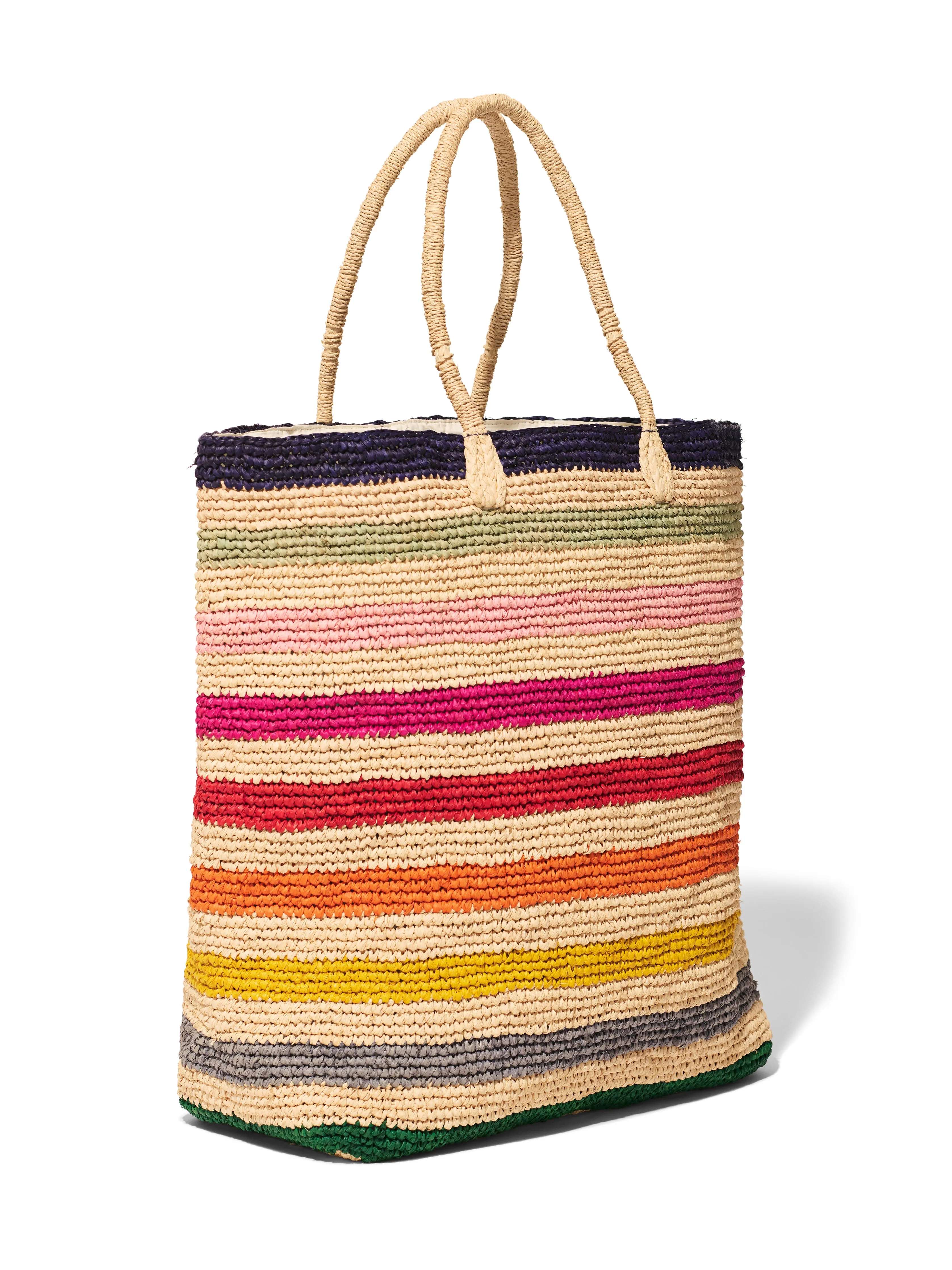 Soleil Straw Tote - Multi sold by Faherty product image thumbnail 2