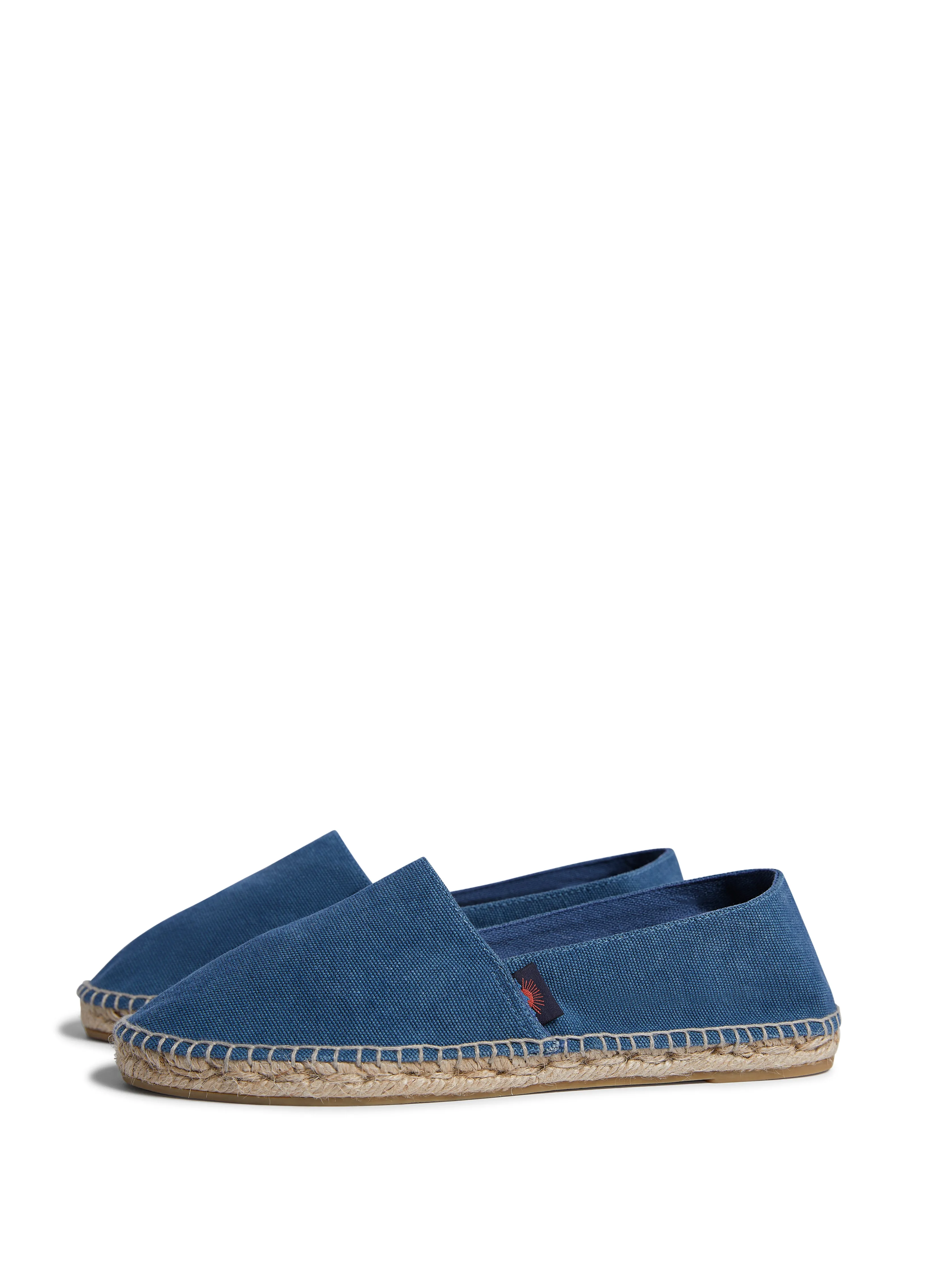 Classic Espadrilles - Indigo sold by Faherty