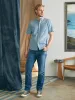 Short-Sleeve Stretch Playa Shirt - Fishscale Redux sold by Faherty