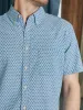 Short-Sleeve Stretch Playa Shirt - Fishscale Redux sold by Faherty