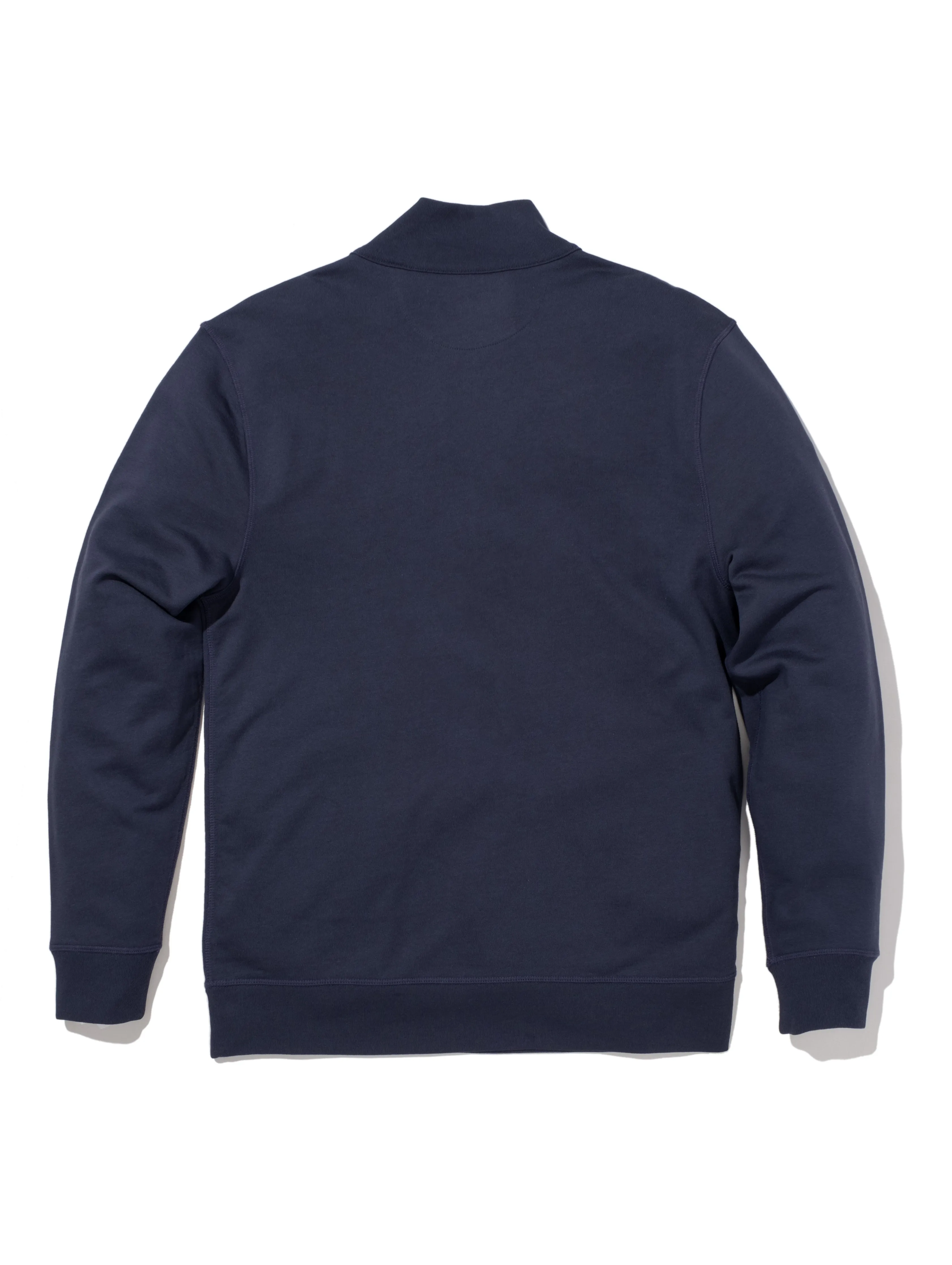 Sag Harbor Beach Terry Quarter Zip - Dune Navy sold by Faherty product image thumbnail 2