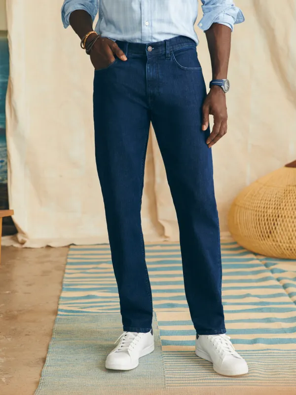 Movement™ Denim (30" Inseam) - Tybee Midnight sold by Faherty