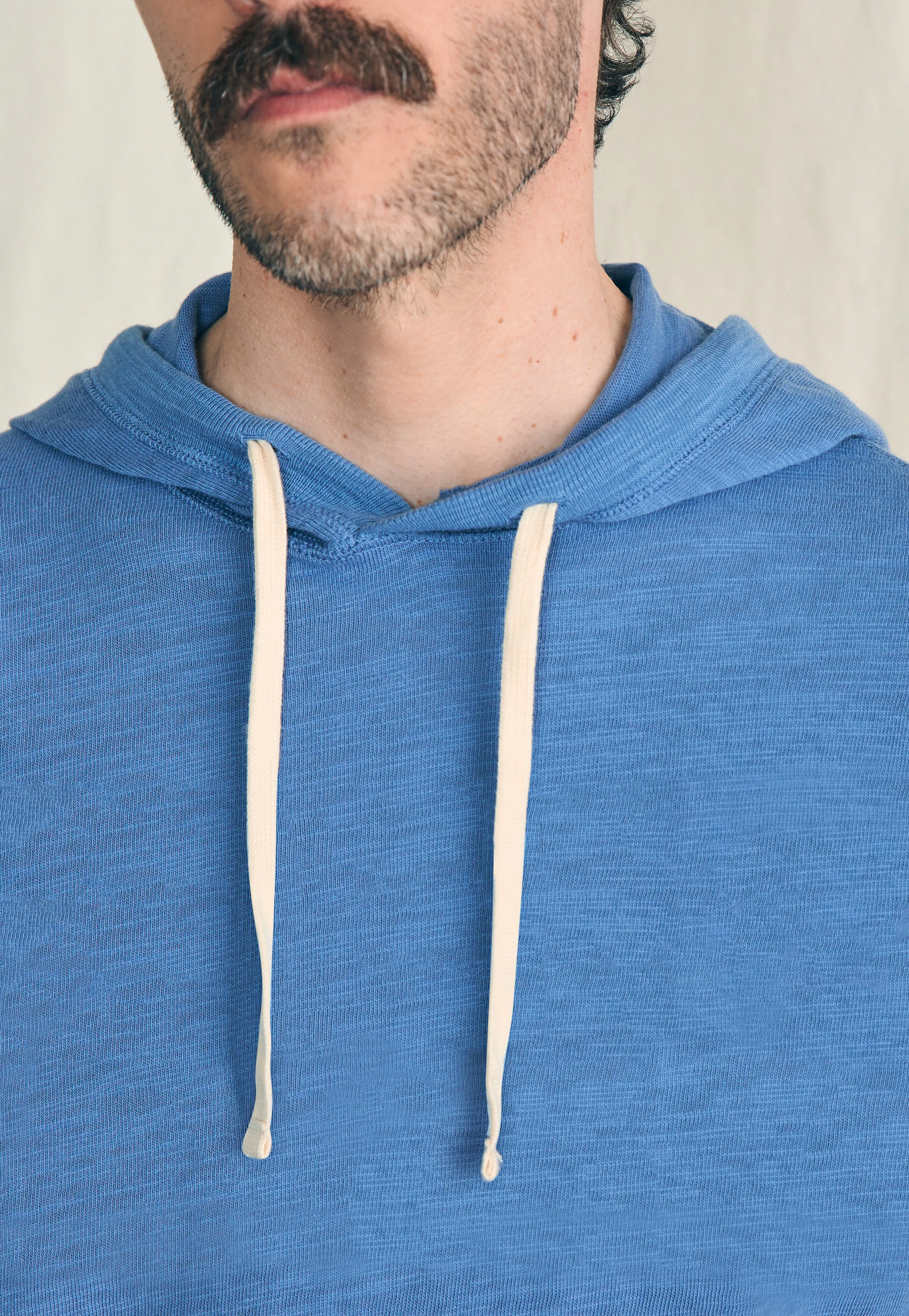 Sunwashed Slub Hoodie (Tall) - Blue Horizon sold by Faherty product image thumbnail 2